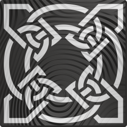 Square Celtic Coaster 16