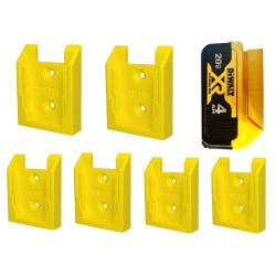 Uchwyt na baterie DeWalt 18V XR – ścienne przechowywanie akumulatorów Uchwyt na baterie DeWalt 18V XR – ścienne przechowywanie akumulatorów