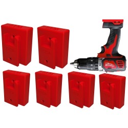 Uchwyt na narzędzia Milwaukee – ścienny organizer elektronarzędzi Uchwyt na narzędzia Milwaukee – ścienny organizer elektronarzędzi