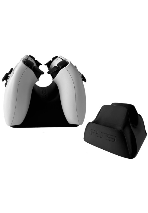 Stojak na dwa pady PS5 – Czarny