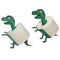 T-Rex Toilet Paper Holder – Funny Dinosaur Bathroom Decor | 3D Printed Stand T-Rex Toilet Paper Holder – Funny Dinosaur Bathroom Decor | 3D Printed Stand